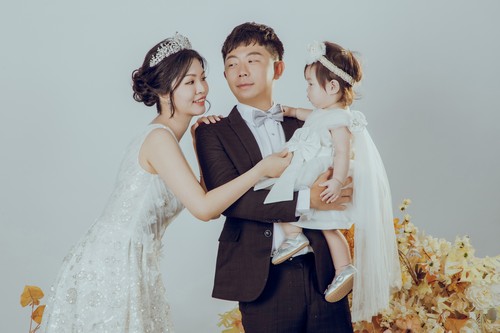 全家福,全家福照,拍全家福,親子寫真,母女寫真